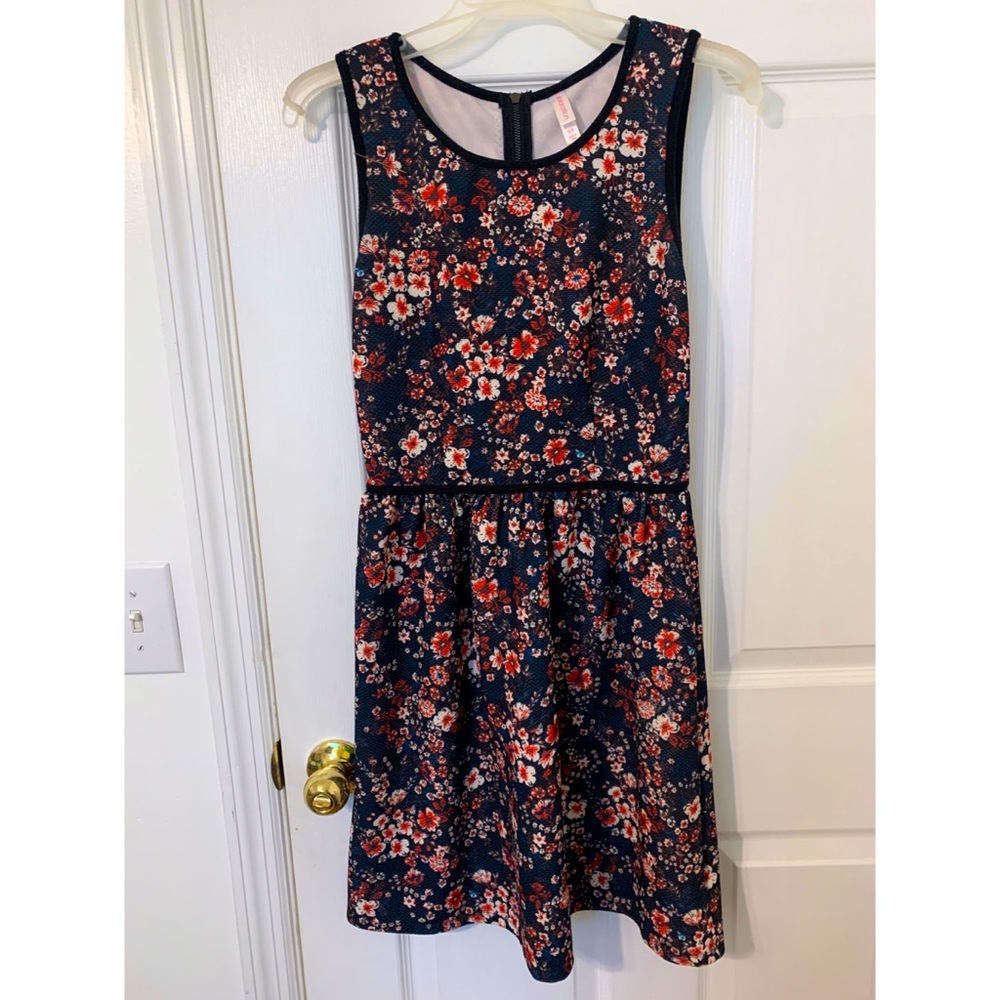 Xhilaration A-line floral dress